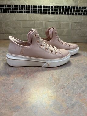 Skechers x Snoop Dogg Slip Ins Pink Platform Sneakers Womens 6.5